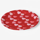 Snoep Heart Cascade Papieren Bordje (Gekanteld)