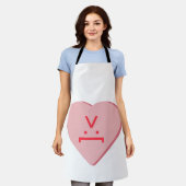 Snoep Heart - Devil Face Schort (Gedragen)