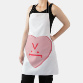 Snoep Heart - Devil Face Schort (Insitu)