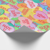 Snoep Hearts V. 2.0 Cadeaupapier (Hoek)