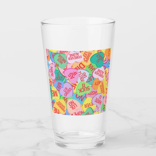 Snoep Hearts V. 2.0 Glas (Voorkant)