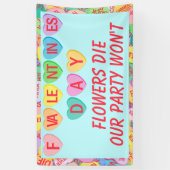 Snoep Hearts V. 2.0 Spandoek (Verticaal)