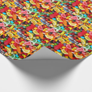 Snoep Heaven - Schrijf uw eigen tekstomslagpapier Cadeaupapier