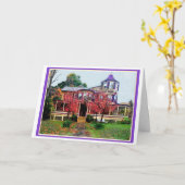 Snoep House Verjaardag Kaart (Gele Bloem)