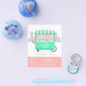 Snoep in de levensmiddelenstraat flyer (Enkel)