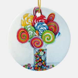 Snoep Keramisch Ornament