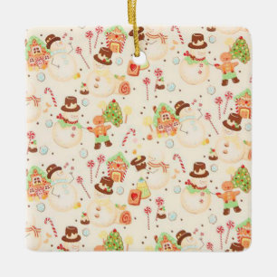 Snoep Keramisch Ornament