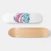 Snoep Kleur Roos Skateboard (Horizontaal)