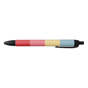 Snoep kleuren verticale strepen zwarte inkt pen