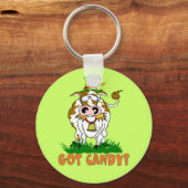 Snoep Koe Sleutelhanger (Voorkant)