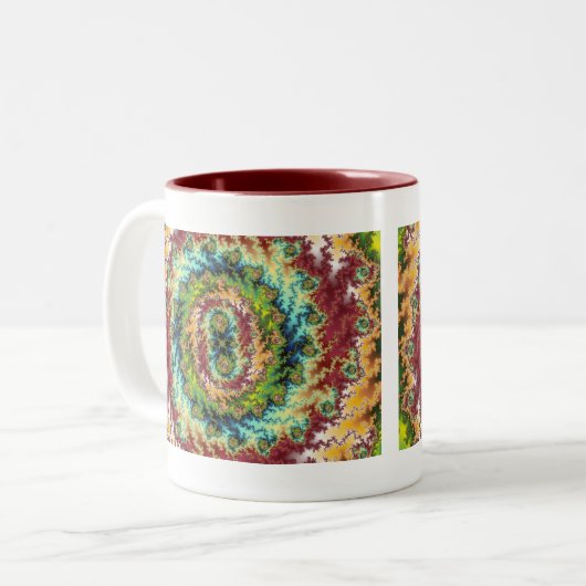 Snoep Land - Fractal Mok (Voorkant links)