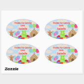 Snoep Land Party Dank u Sticker (Vel)