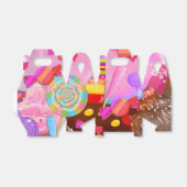 Snoep Land Party Fantasy Sweets Verjaardag Bedankdoosjes (Uitgevouwen)