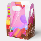 Snoep Land Party Fantasy Sweets Verjaardag Bedankdoosjes (Geopend)