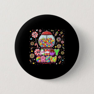 Snoep Land Snoep Crew Party Halloween kostuums kun Ronde Button 5,7 Cm