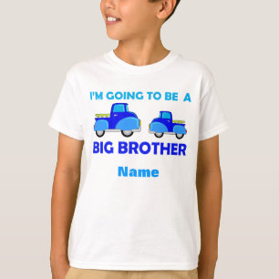 Snoep leren Big Brother Cute Truck op maat T-shirt