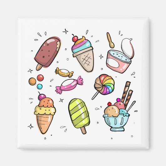 Snoep Magneet (Voorkant)