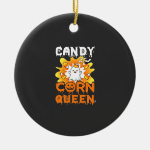 Snoep Mais Koningin Halloween Geest Vleermuizen Sp Keramisch Ornament
