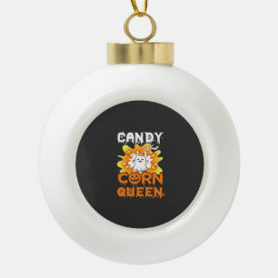 Snoep Mais Koningin Halloween Geest Vleermuizen Sp Keramische Bal Ornament