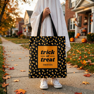 Snoep Mais Trick or Treat Persoonlijke Halloween Draagtas