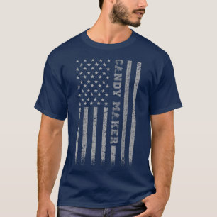 Snoep Maker American Flag 319 T-shirt