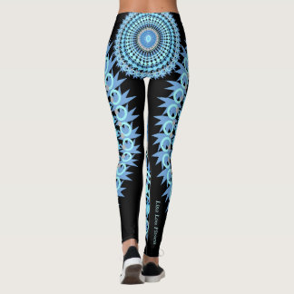 Snoep met blauwe en zwarte ogen leggings