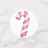 Snoep met kerstpeppermint confetti (Kleine voorkant)