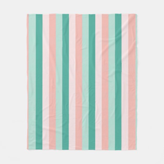Snoep Mint Fleece Blanket Deken (Voorkant)