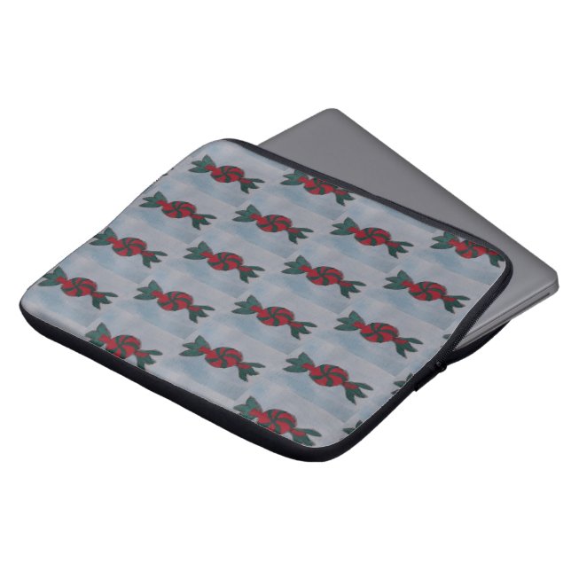 Snoep Mints Electronics Bag Laptop Sleeve (Voorkant top)
