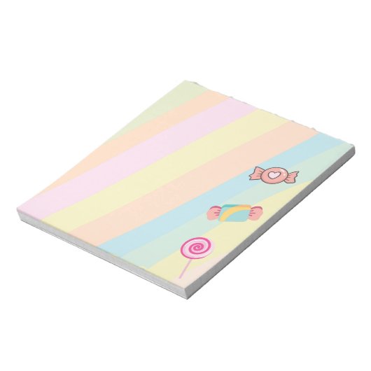 Snoep Mitzvah merkt op Notitieblok (Gedraaid)