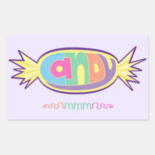 Snoep Mmm Stickers