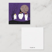 Snoep of een grap notitiekaartje (Voorkant / Achterkant)