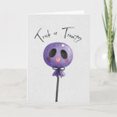 Snoep of een leven? Mooie Waterverf Lolly Kaart (Voorkant)