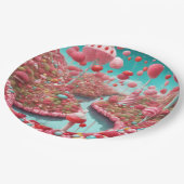 snoep papieren bordje (Gekanteld)