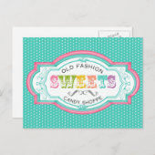  Snoep Parlor Briefkaart (Voorkant / Achterkant)