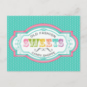  Snoep Parlor Briefkaart (Voorkant)