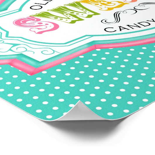  Snoep Parlor Canvas afdrukken Poster (Hoek)