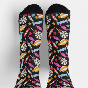 Snoep patroon Lolbuispatroon lollipop 56 Yoga Sokken