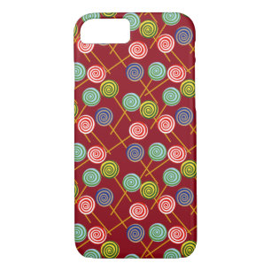 Snoep patroon   Lolbuispatroon   lolly 10 iPhone 8/7 Hoesje