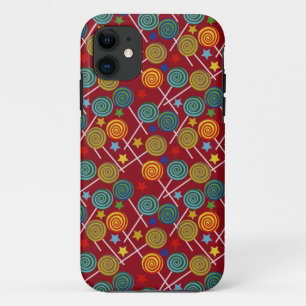 Snoep patroon Lolbuispatroon lolly 32 iPhone 11 Hoesje