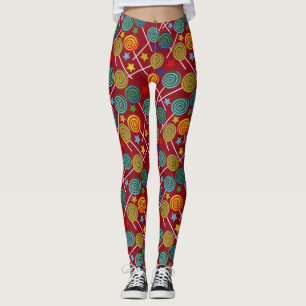 Snoep patroon Lolbuispatroon lolly 32 Leggings
