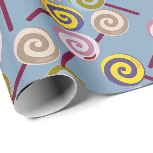 Snoep patroon | Lolbuispatroon | lolly 3 Cadeaupapier (Rol Hoek)