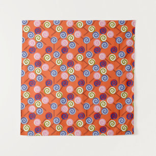 Snoep patroon Lolbuispatroon lolly 42 Wandkleed
