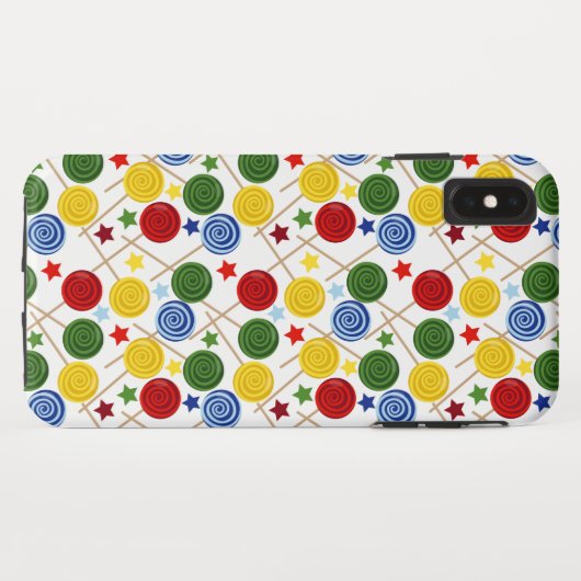 Snoep patroon | Lolbuispatroon | lolly 43 Case-Mate iPhone Case (Achterkant (horizontaal))