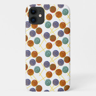 Snoep patroon Lolbuispatroon lolly 47 iPhone 11 Hoesje