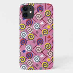 Snoep patroon Lolbuispatroon lolly 7 iPhone 11 Hoesje