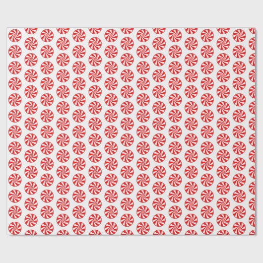 Snoep Peppermint Wrapping Paper Cadeaupapier (Vlak)