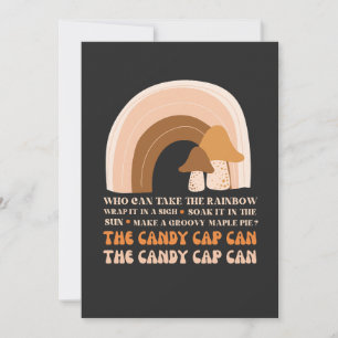 Snoep Pet kan met regenboog en paddenstoelen T-S v Kaart