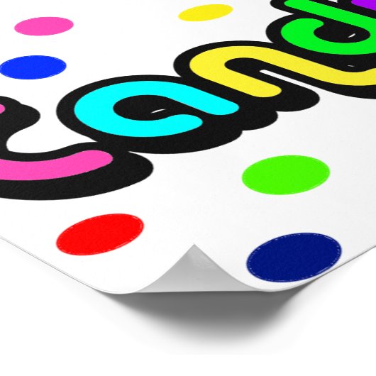 Snoep-poster Poster (Hoek)