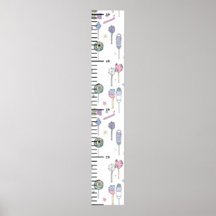 Snoep Print Schattigee Baby Groeigrafiek